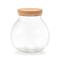 ZELLER Staklenka s poklopcem, 1700 ml