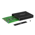 STARTECH Kućište za SSD SM22BU31C3R, M.2, crna
