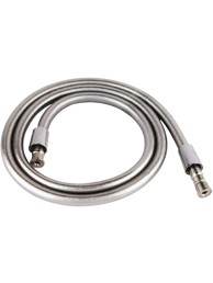 VOXORT Tuš crijevo silver pvc 150cm