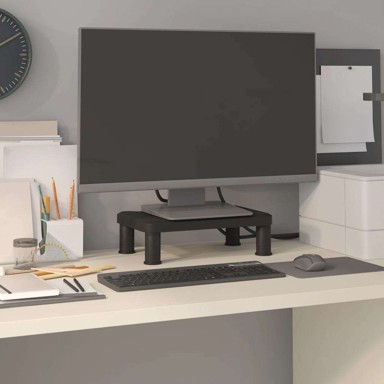 TV ormarić, crni, 38x24x10.5 cm
