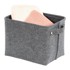 COMPACTOR Siva mekana košara za odlaganje Felt Basket, 29 x 24 cm