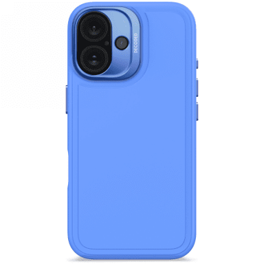 DECODED Stražnja maska AntiMicrobial Silicone Stacks za Apple iPhone 16, Super Sonic, kompatibilna s MagSafeom