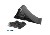 VALERYD Podmetač za kotače 1600kg crni 1 kom 6619000