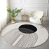MILA HOME Krem periv okrugao tepih ø 80 cm Comfort 