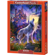 CASTORLAND Puzzle Wolf Castle, 1000 kom., fantazija