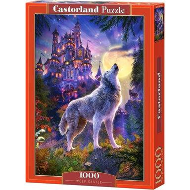 CASTORLAND Puzzle Wolf Castle, 1000 kom., fantazija