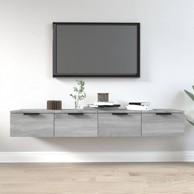 Zidni ormarići 2 kom siva sonome 68x30x20 cm konstruirano drvo