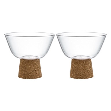 VIALLI DESIGN Bokali u setu 2 kom za sladoled 380 ml Vilagio