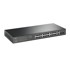 TP-LINK Switch, Easy Smart, 28-portni Gigabit Ethernet, 24× PoE+, 2× SFP, 1U, crna