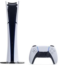SONY PlayStation 5 Slim Digital Edition igraća konzola, D Chassis + DualSense bežični kontroler