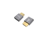 HDMI dummy adapter, 4K, siva
