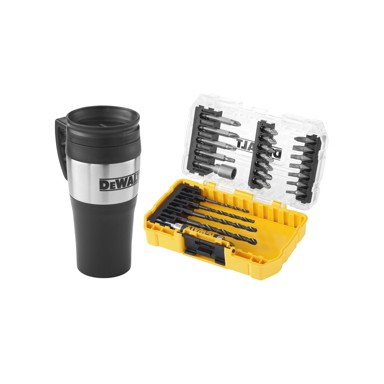 Set svrdala, 25 komada, s termo šalicom