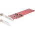 STARTECH Sučeljna kartica/adapter DUAL-M2-PCIE-CARD-B, interna, M.2