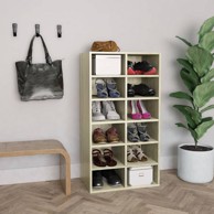 Stalak za cipele boja hrasta sonome 54 x 34 x 100 cm od iverice