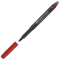 FABER-CASTELL Permanentni marker 0.6mm 1513, crveni