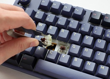 DUCKY Tipkovnica One 3 Gaming USB plava