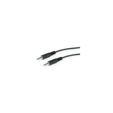 ROLINE Kabel 3.5mm, Jack M / M, 1.0m