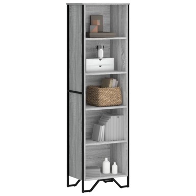 Regal za knjige boja hrasta 50x31x169 cm konstruirano drvo