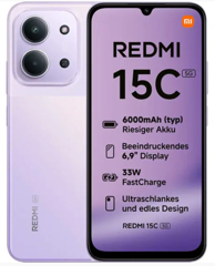 XIAOMI Redmi 15C 5G 4GB / 256GB, ljubičasta