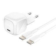 BELKIN Punjač Boost Charge 20 W USB-C Pd/Pps s kabelom 1 m, bijeli