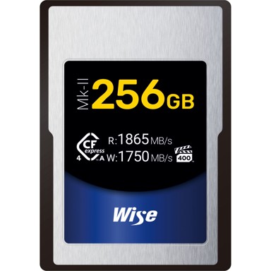 WISE Memorijska kartica Mk-II 256GB, CFexpress 4.0, WI-CFX4-A256M2