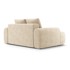 COSMOPOLITAN DESIGN Bež baršunasti sofa 175 cm Linz, 175x100x84 cm