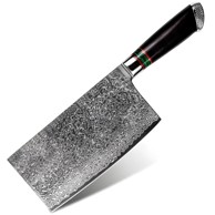 HARAHU Damaskasti kuhinjski nož Sa-29015 Kp29015, crni
