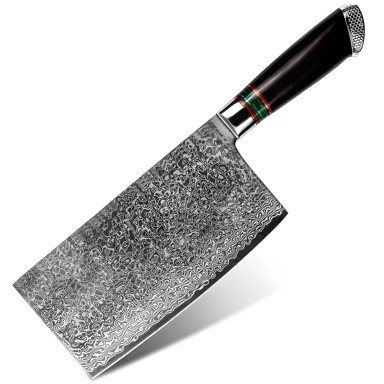 HARAHU Damaskasti kuhinjski nož Sa-29015 Kp29015, crni