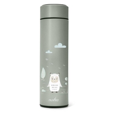 NUVITA Termo boca 4455, s termometrom, 500 ml, zelena
