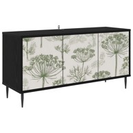 TV ormarić Gotha 102 x 33 x 51 cm od konstruiranog drva, crni hrast