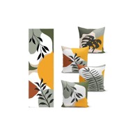 MILA HOME Komplet jastučnica i nadstolnjaka 5 kom 