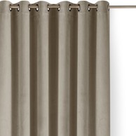 FILUMI Bež zavjesa za djelomično zamračenje od samta 265x175 cm Velto