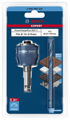BOSCH Professional 2-dijelni set adaptera za Expert Power Change Plus sustav pile za rupe, 11 mm, TCT svrdlo, 8,5 x 105 mm (2608900526)