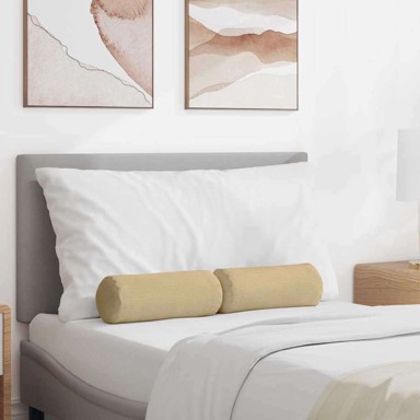 Valjkasti jastučići set 2 kom Ø15×40 cm, sivomaslinasti