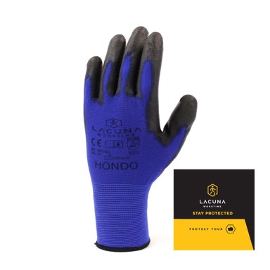 LACUNA Zaštitne rukavice HONDO S PU PREMAZOM VEL. 10