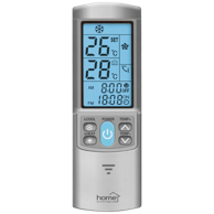 HOME Univerzalni daljinski upravljač za klima uređaje URC 2000AC/SL, univerzalni, 2000 kodova, sivi URC 2000AC/SL