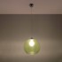 NICE LAMPS Zelena viseća svjetiljka sa staklenim sjenilom ø 30 cm Bilbao