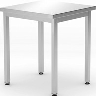 HENDI Radni stol, Budget Line, centralni, čelični, 600 x 600 x 850 mm