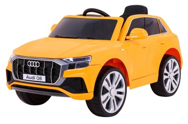 Auto na akumulator Audi Q8 Lift, žuti