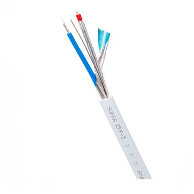 SUPRA Audio kabel EFF-I, plavi, 1 m