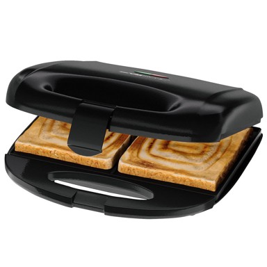 CLATRONIC Aparat za sendviče ST 3814, 820 W, crni