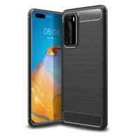 MAXMOBILE Maska Carbon Fiber za Huawei P40 Pro, crna