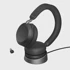 JABRA Slušalice Evolve2 75 Flex MS, crne, Link380c, on-ear, Stereo, USB, BT, stalak