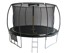 LEAN SPORT Trampolin, 366 cm, crno/zeleni