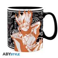 ABYSTYLE Šalica Dr. Stone Senku Ishigami, 460ml