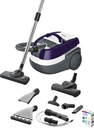 BOSCH Usisavač bez vrećice Wet&Dry BWD41740, ljubičasto/bijeli