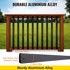 VEVOR Balustrade za palubu 75 x 2,5 cm crne boje