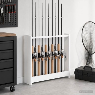 Stalak za bilijarske štapove, konstruirano drvo, 60 x 20 x 57 cm
