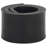 Gumeni rub za snježni plug,  100x10x1 cm, crni