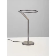 NOVA LUCE Stolna lampa Tilia, LED 16W, 3000K, 612 lm, nikl